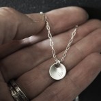 Necklace | Heart Disk